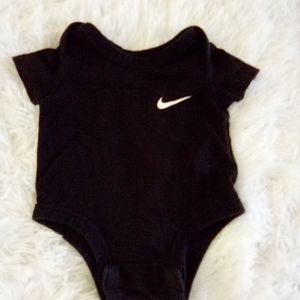 Black Nike Onesie Newborn